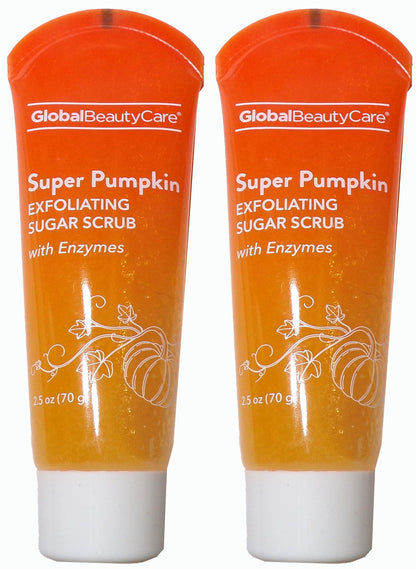 Global Beauty Care Super Pumpkin Exfoliating Sugar Scrub with Enzymes 2.5 oz