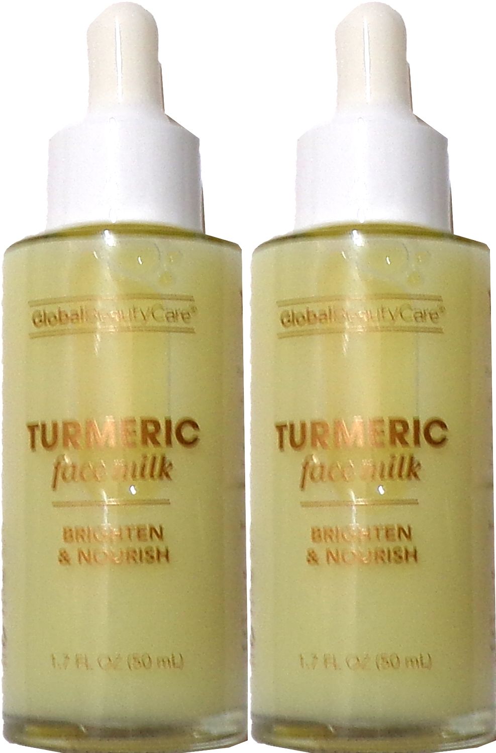 Global Beauty Care Termeric Face Milk Brighten & Nourish 1.7 fl (Set of 2)