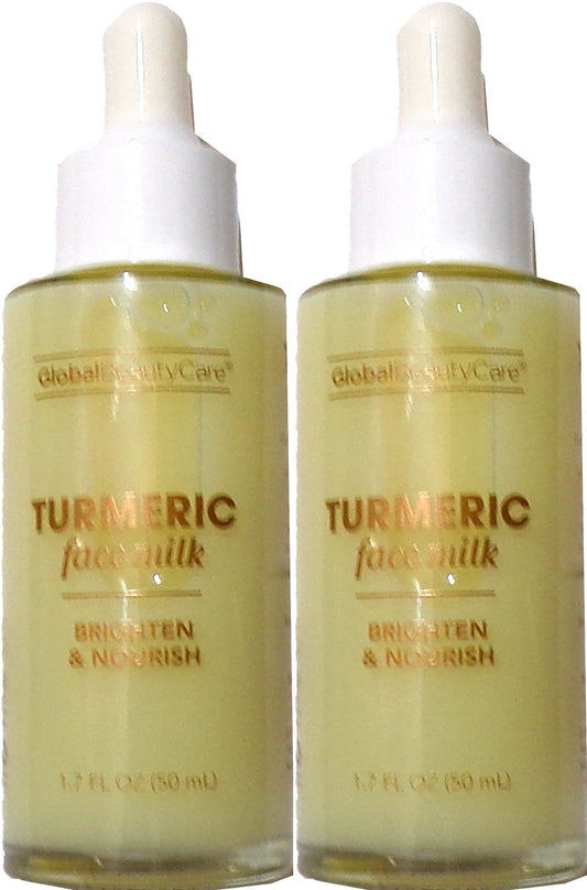 Global Beauty Care Termeric Face Milk Brighten & Nourish 1.7 fl (Set of 2)