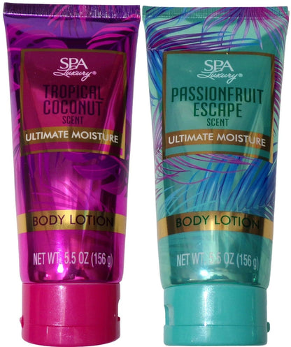 Spa Luxury Tropical Coconut, Passionfruit Escape Ultimate Moisture - Body Lotion