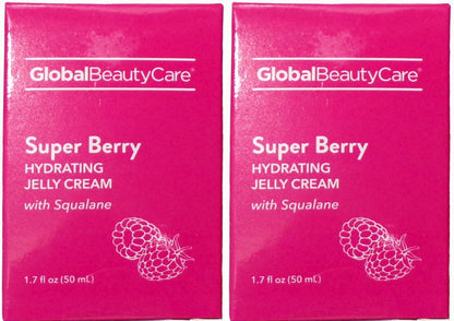 Global Beauty Care Super Berry Hydrating Jelly Cream with Squalane 1.7 Fl Set