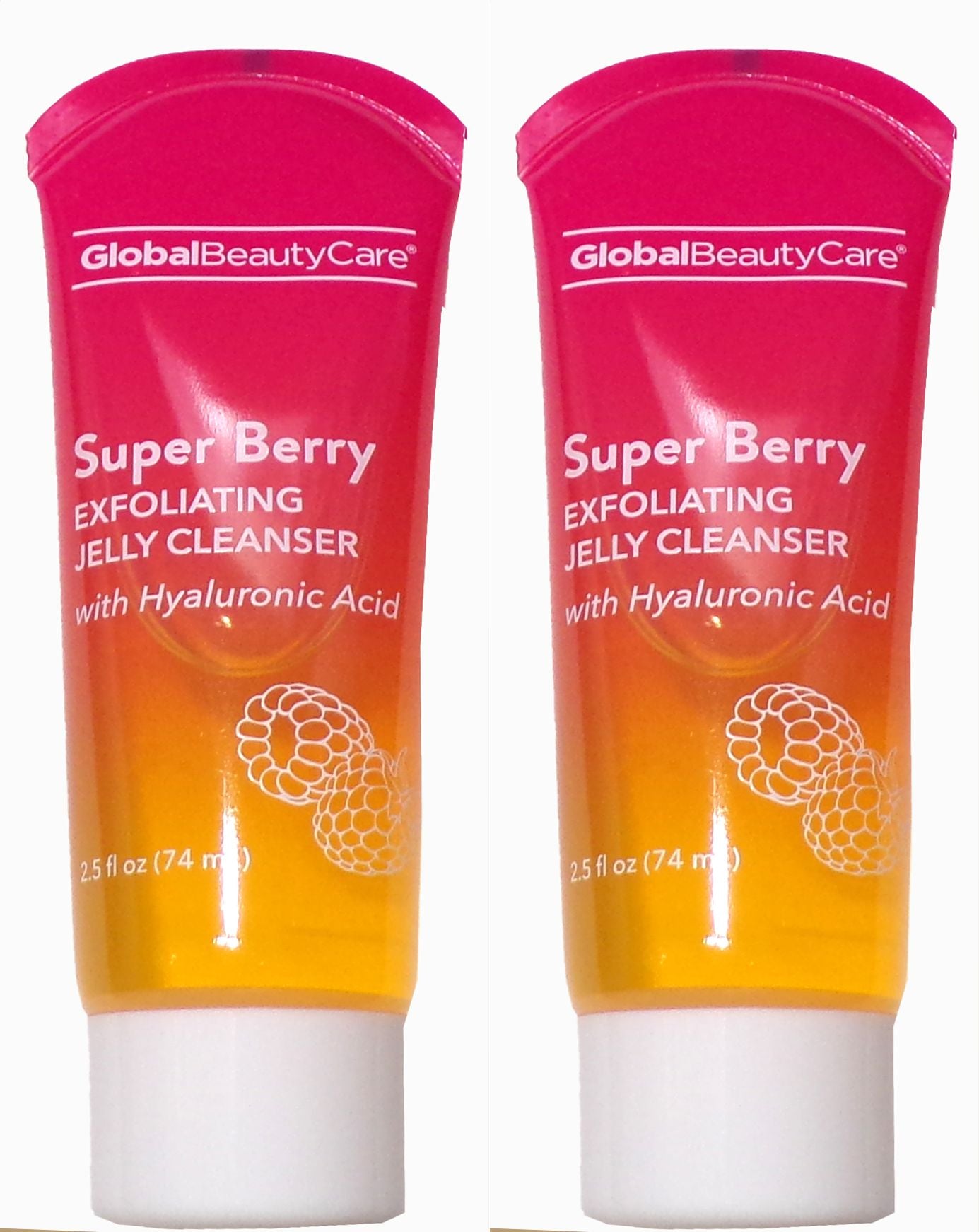 Global Beauty Care Super Berry Exfoliating Jelly Cleanser 2.5 Fl (Set of 2)