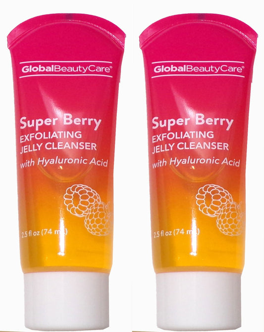 Global Beauty Care Super Berry Exfoliating Jelly Cleanser 2.5 Fl (Set of 2)