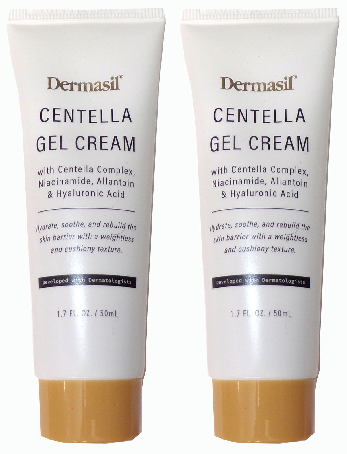 Dermasil Centella Gel Cream with Centella Complex, Niacinamide, Allantoin Set