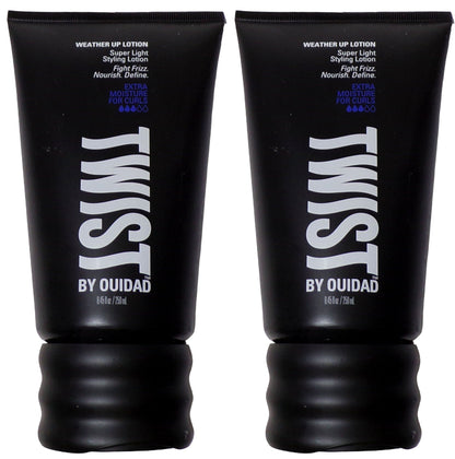 TWIST BY OUIDAD WEATHER UP LIGHT STYLING LOTION CREAM EXTRA MOISTURE FOR CURLS