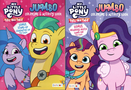 My Little Pony - Jumbo Coloring & Activity Book (Set of 2 Books) v7