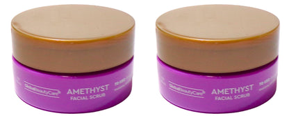 Global Beauty Care Amethyst Facial Scrub Polishing 1oz (Set of 2)