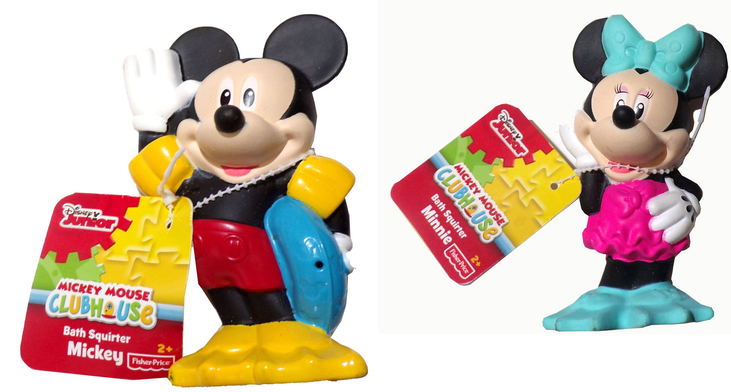 Fisher-Price Disney Mickey Mouse Clubhouse, Bath Squirter Minnie & Mickey