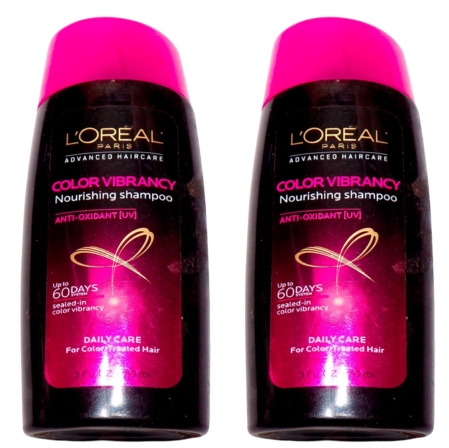 LOREAL Color Vibrancy Nourishing Shampoo 3 oz (Set of 2)