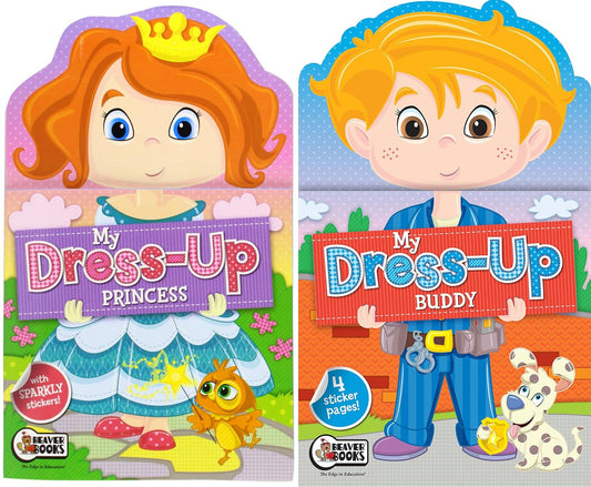 My Dress-Up Buddy & Princess - Paperback Book (Set of 2)
