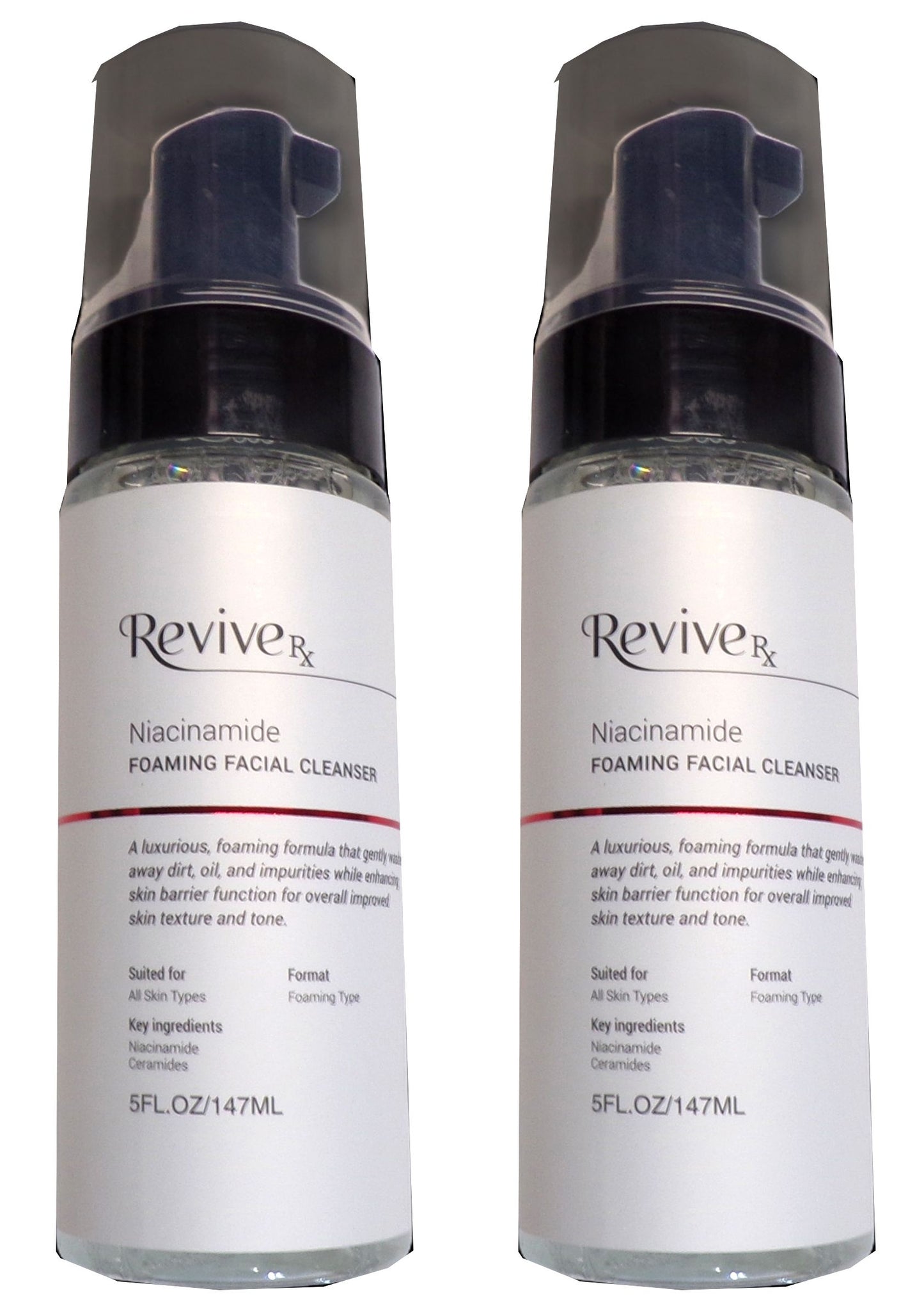 REVIVE RX Niacinamide Foaming Facial Cleanser (Set of 2)