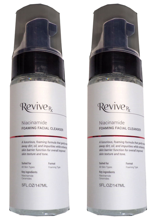 REVIVE RX Niacinamide Foaming Facial Cleanser (Set of 2)