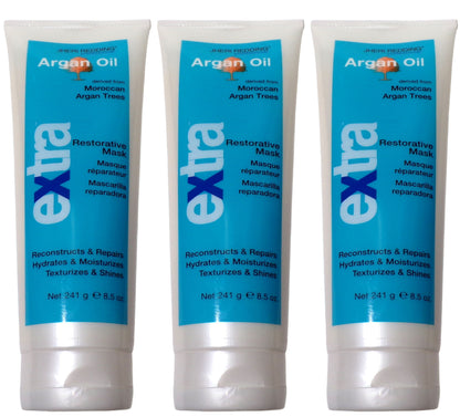 Jheri Redding Extra Argan Oil Moroccan Trees Moisture Restorative Mask 8.5 Set
