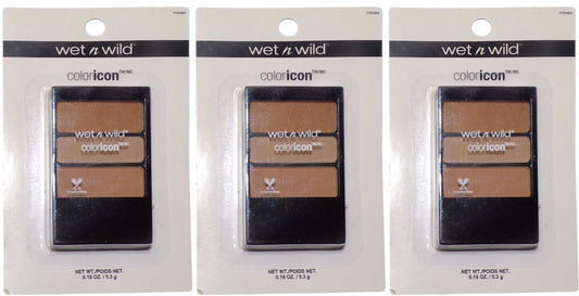 wet n wild coloricon eyeshadow v.4 (Set of 3)