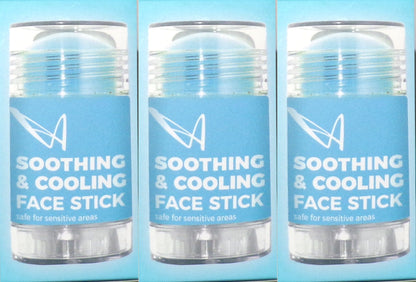LASplash Cosmetics Soothing & Cooling Face Stick – Instant Refreshment Set of 3