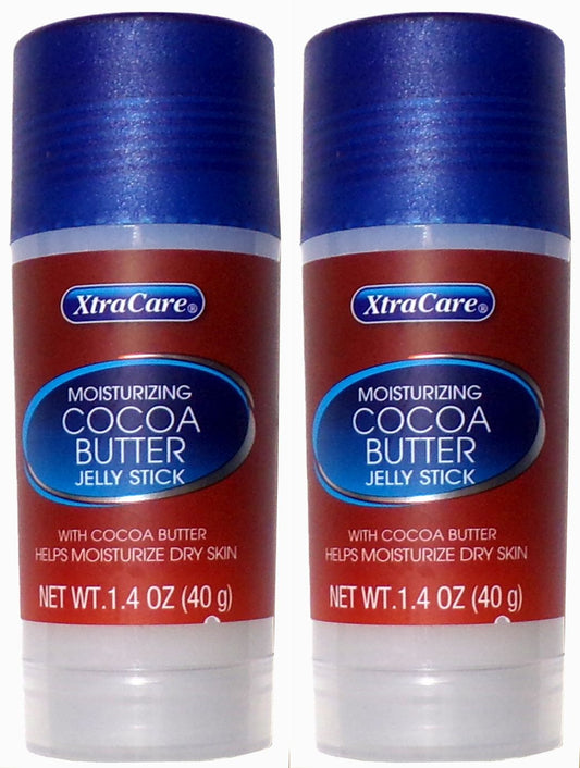 XtraCare Moisturizing Cocoa Butter Jelly Sticks 1.4oz each (Set of 2)