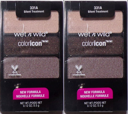 Wet n Wild Color Icon Collection Eyeshadow Trio # 331A Silent Treatment Set