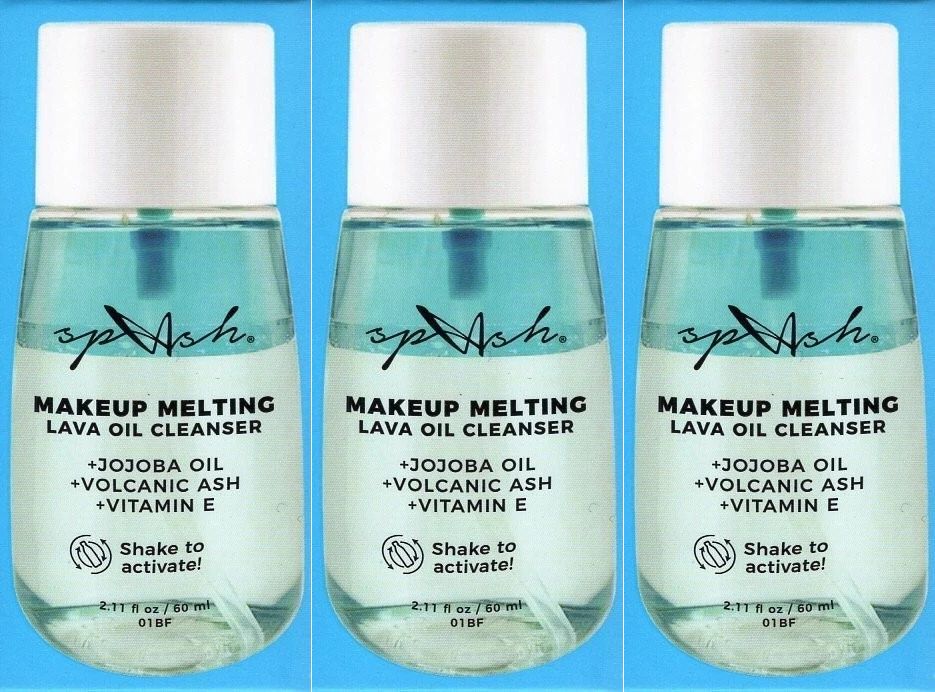 La Splash Makeup Melting Lava Oil Cleanser - 2.11fl Oz (set of 3)