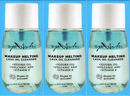La Splash Makeup Melting Lava Oil Cleanser - 2.11fl Oz (set of 3)