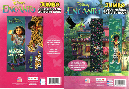 Disney Encanto - Jumbo Coloring & Activity Book (Set of 2) v3
