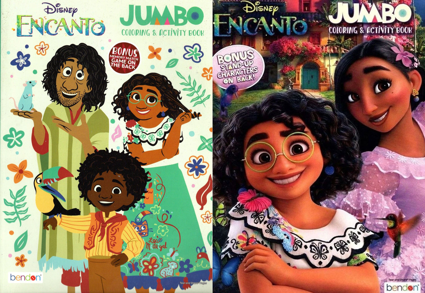 Disney Encanto - Jumbo Coloring & Activity Book (Set of 2) v.5