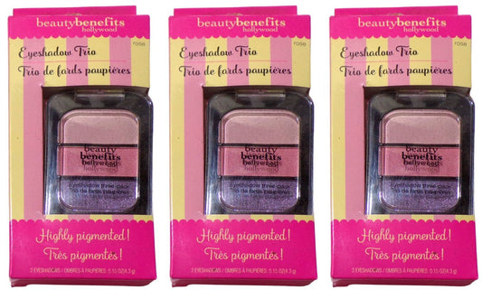 Beauty Benefits Eyeshadow Trio rose (Set of 3)