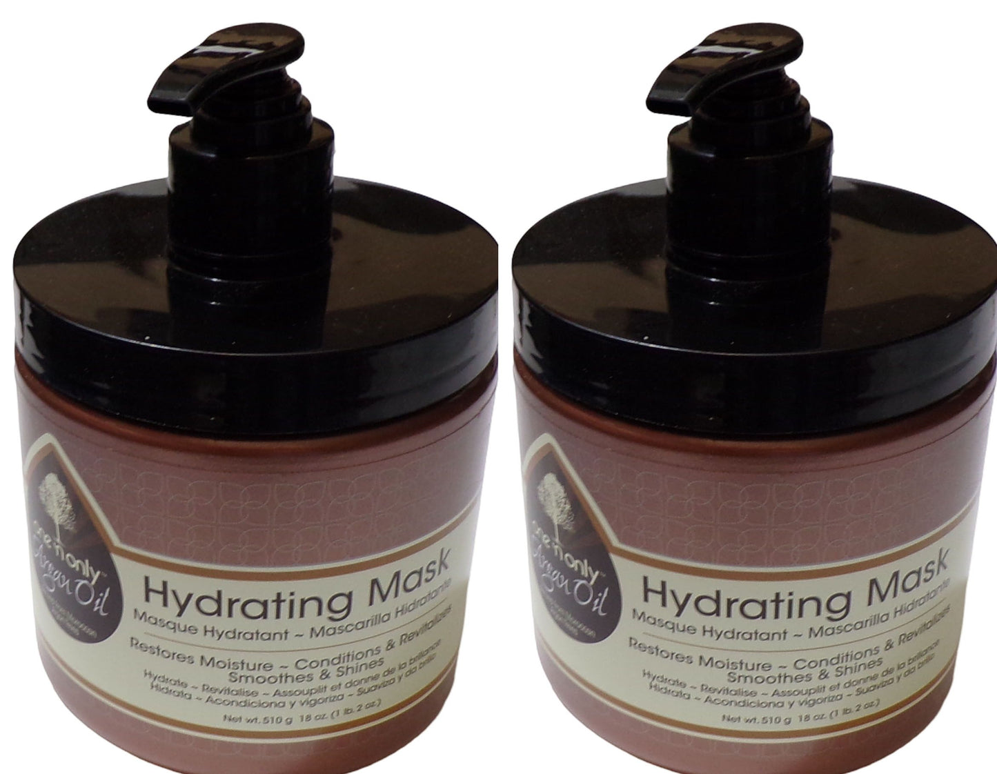One 'n Only Argan Oil Hydrating Mask, 18 Ounce (Set of 2)