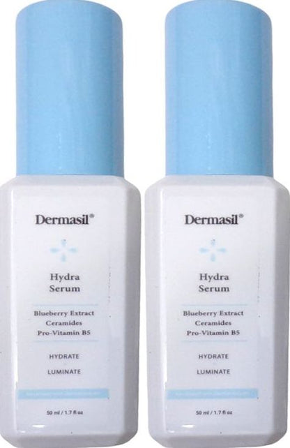 Dermasil Hydra Serum Blueberry Extract Ceramides Pro-Vitamin B5 50ml (Set of 2)