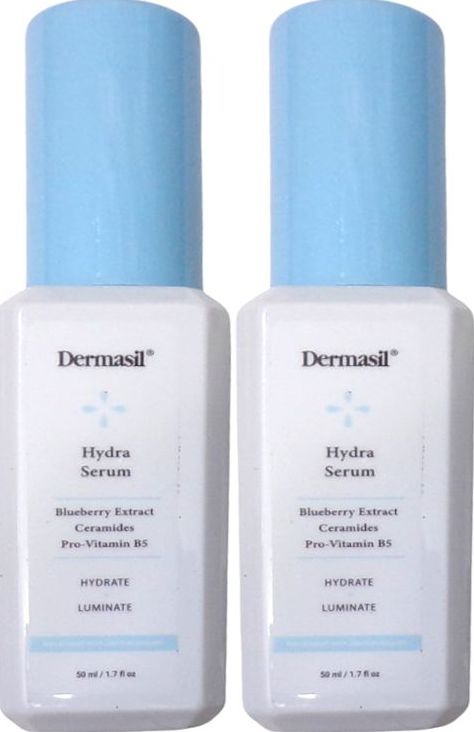 Dermasil Hydra Serum Blueberry Extract Ceramides Pro-Vitamin B5 50ml (Set of 2)