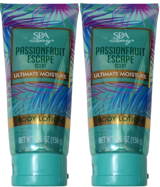 Spa Luxury Passionfruit Escape Ultimate Moisture - Body Lotion 5.5oz Set