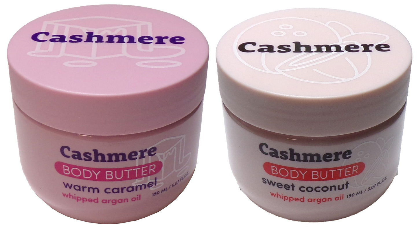 Cashmere Body Butter 150 mL - Coconut, Caramel (Set of 2)