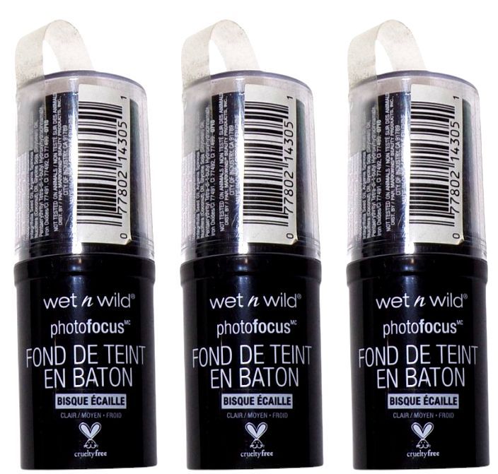 Wet n Wild Photo Focus Foundation Makeup 8568 Shell Bisque