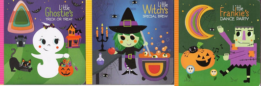 Halloween Children's Board Book (Set of 3 Books)
