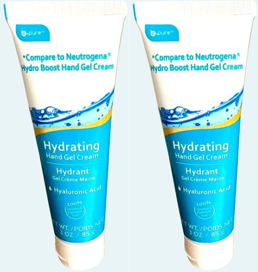 Hydrating Hand Gel Cream 3 oz (Set of 2 Pack)