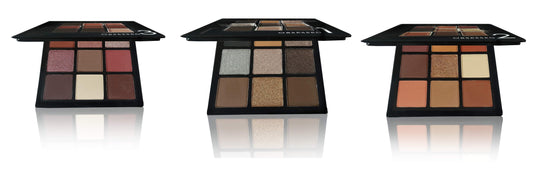 Color Cosmetics Obsessed Includes 1,2 & 3 Eyeshadow Palettes NEW