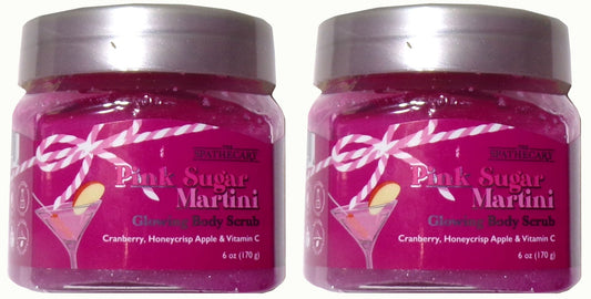Spathecary Body Scrubs Pink Sugar Martini Glowing (Set of 2)