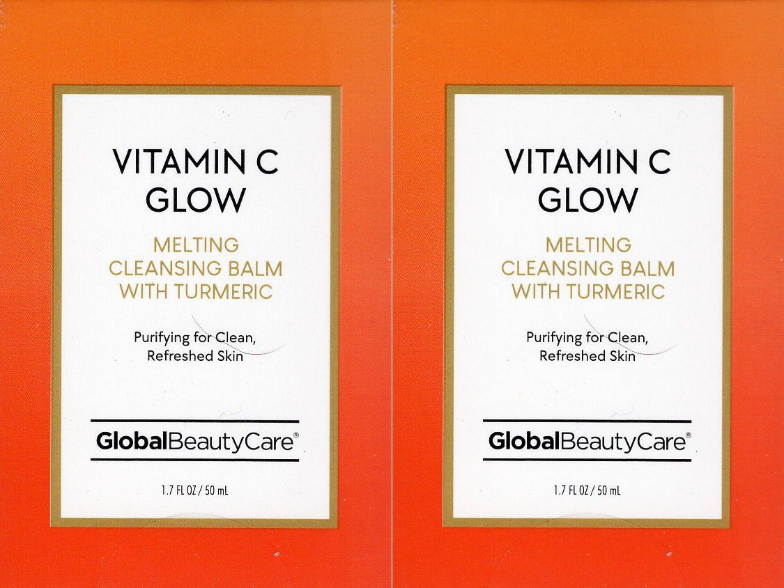 Global Beauty Care Vitamin C Glow Melting Cleansing Balm 1.7 (Set of 2)