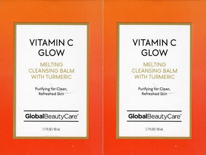 Global Beauty Care Vitamin C Glow Melting Cleansing Balm 1.7 (Set of 2)