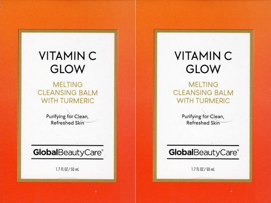 Global Beauty Care Vitamin C Glow Melting Cleansing Balm 1.7 (Set of 2)