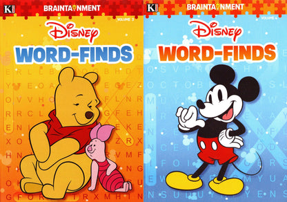 Disney Word-Finds - Puzzles Activity Book. Vol.3-4