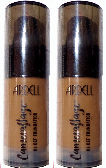 Ardell Beauty Cameraflage Hi-Def Foundation - Dark 10.0 (05327) (Set of 2)