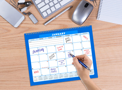 2027 Monthly Desktop/Wall Calendar/Planner - Habit Tracker - (Edition #06)