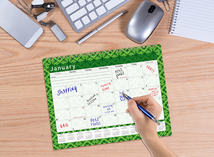 2027 Monthly Desktop/Wall Calendar/Planner - Habit Tracker - (Edition #16)