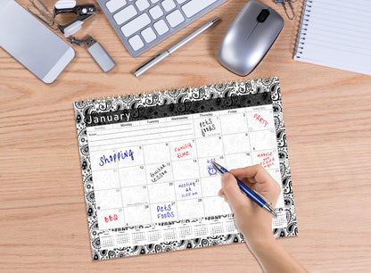 2027 Monthly Desktop/Wall Calendar/Planner - Habit Tracker - (Edition #11)