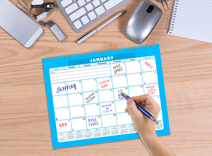 2027 Monthly Desktop/Wall Calendar/Planner - Habit Tracker - (Edition #07)
