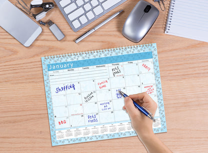 2027 Monthly Desktop/Wall Calendar/Planner - Habit Tracker - (Edition #18)