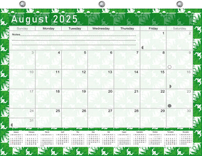 2025 - 2026 Academic Year 12 Months Student Calendar / College Planner for 3-Ring Binder, Desk or Wall -School Supplies - Made in USA (Edition #016)