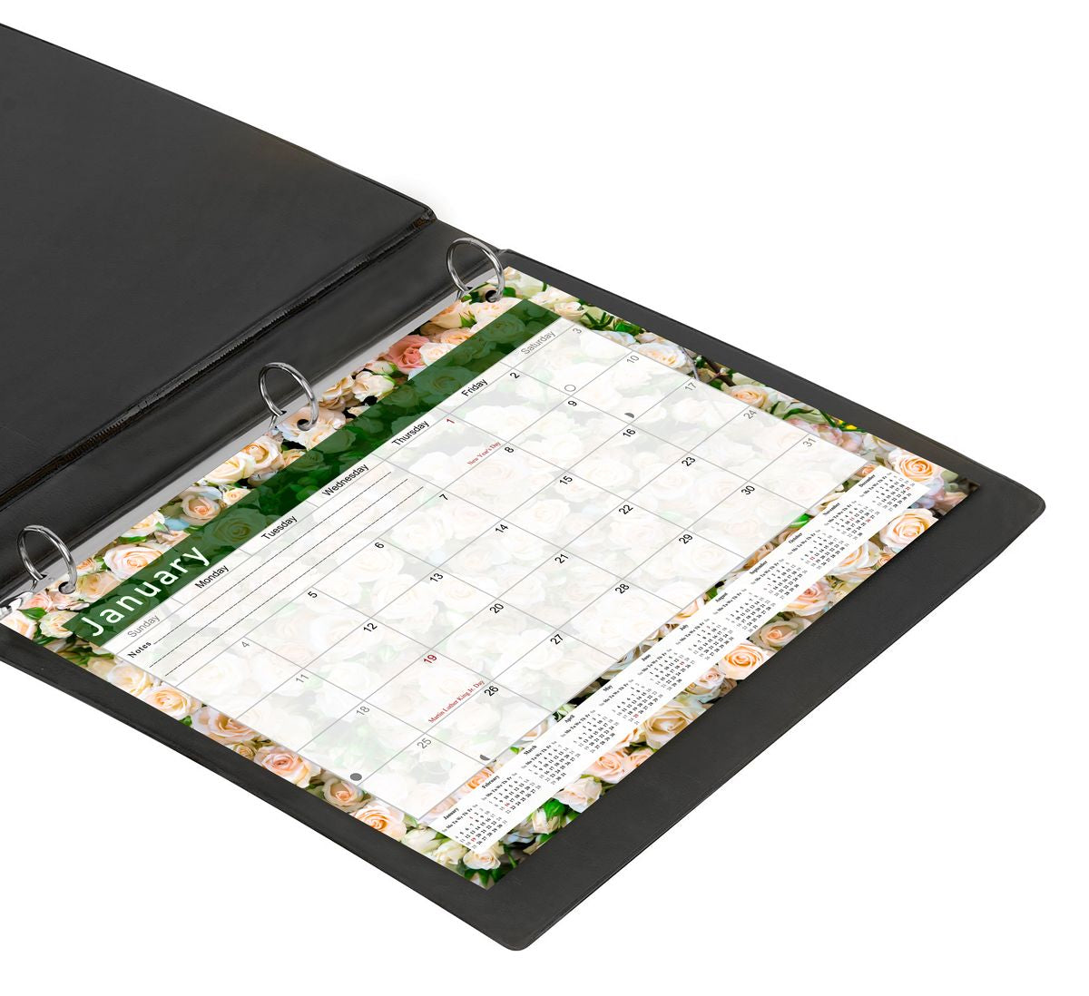 2026 - 2027 Student Calendar/Planner for 3-Ring Binder, Desk, or Wall - v023