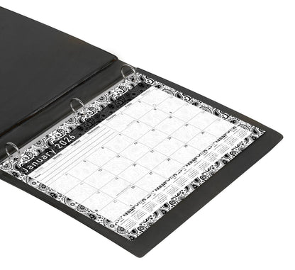 2025 - 2026 Student Calendar/Planner for 3-Ring Binder, Desk, or Wall - v011