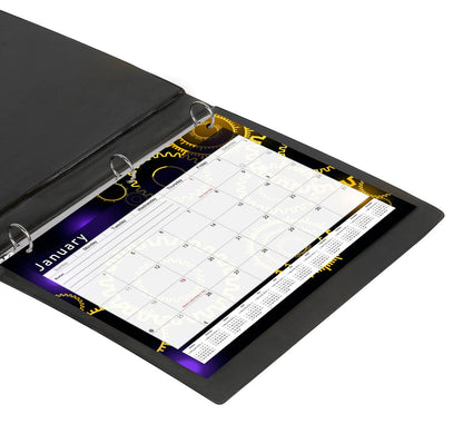 2026 - 2027 Student Calendar/Planner for 3-Ring Binder, Desk, or Wall - v009